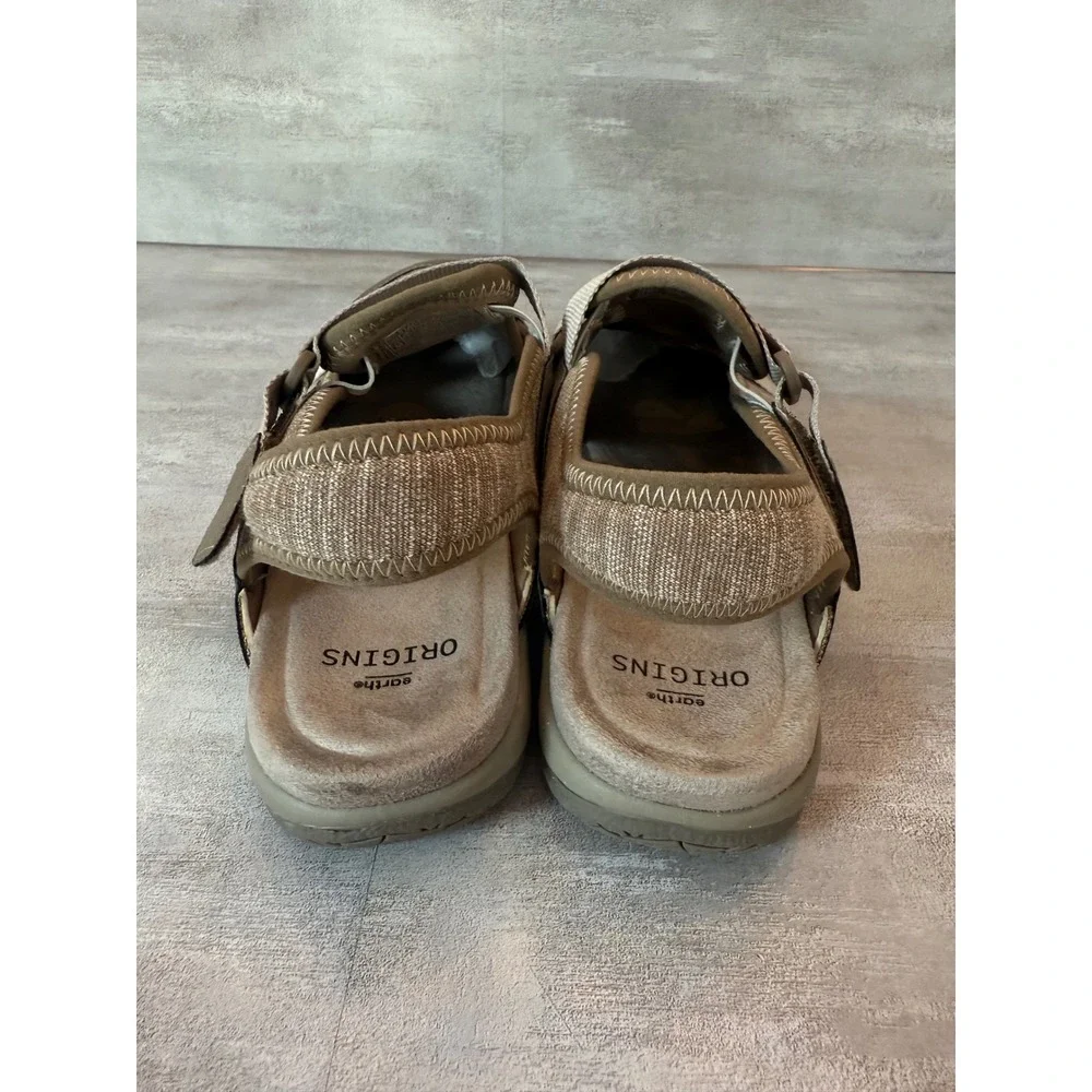 Earth Origins Stacy Brown Comfort Sandal Strap Casual Womens‎ Size 10M